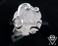 Sell Sterling Silver Ring with Rose Quartz