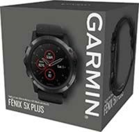 New Garmin Fenix 5X Plus Sapphire 51mm GPS Heart Rate Monitor Watch