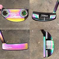 Scotty Cameron California Del Mar Putter - NEW - Left Hand - Rainbow Pearl - UHR