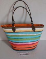 handwoven straw bags