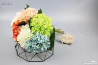Artificial Flowers Real Feel Latex Hydrangea for Home Wedding Decoration