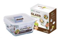 Sell airtight glass food box airtight crisper