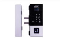 Intelligent Password  Biometric Fingerprint Door lock with Doorbell for Glass Door