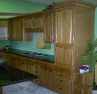 kitchen cabinet and decoration board