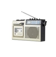Portable Radio With Cassette Player