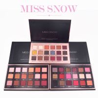 Miss snow 18 Color Eye Shadow Palette Matte Shimmer Eye Shadow Makeup Palette Easy to Wear Cosmetics