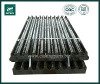 Sell Jaw plate, Staionary Jaw, Swin Jaw, Jaw Die, Staionary Tooth Movable Tooth , Jaw Plate, Mining Industry
