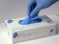 100% LATEX FREE DISPOSABLE NITRILE GLOVES