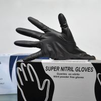 DISPOSABLE NITRILE GLOVES, , 