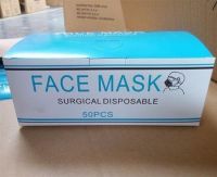 Authentic 3 PLY Non Woven Disposable Surgical Medical Face Mask with Earloop Non Woven