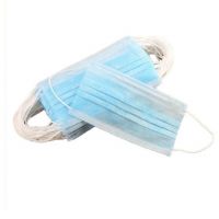 Disposable Nonwoven 3-ply Surgical Medical Face Mask with Ties or Earloop