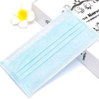 Disposable Earloop 3-Layer 3Ply Non Woven Medicated 3 Layer Anti Flu Protection Coronavirus Corona Virus Medical Face Masks