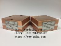 water cooled resonant capacitor C41 4uF 500VAC 600kVar high frequency induction heating machine capacitor Metallized Polypropylene film capacitor