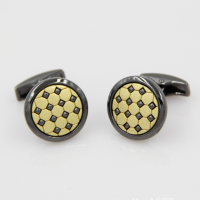 Round Dotted Cufflink