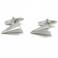 Paper Plane Cufflink