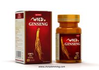 100% Chinese Wild Ginseng Capsule--anti-fatigue, improve immunity