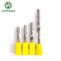 WTFTOOLS High Efficiency Single Flute Tungsten Carbide End Mill Cutter For Aluminum Milling