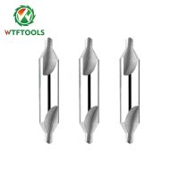 WTFTOOLS Manufacture Tungsten Solid Carbide Center Drill Bits For CNC Machining Center