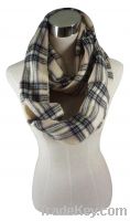 Sell Checked Jacquard Snood