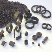 Injection Bonded Ferrite Magnets RING multi-poles or axial MATERIALS: FBP1210--FBP1222  Binde:Nylon 6 or Nylon 12 or pps