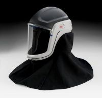 3M Versaflo Respiratory Helmet Assembly M-407, with Premium Visor and Flame Resistant Shroud, 1 EA/Case