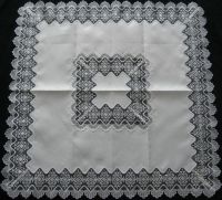 Sell chemical lace table cloth (ST-HB-022)