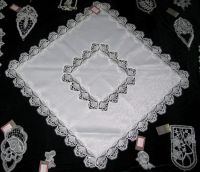 Sell chemical lace table cloth (ST-HB-024)