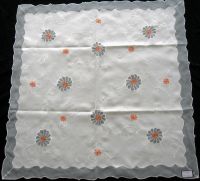 Sell embroideried table cloth (ST-CX-032)
