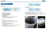 Soft Fiber Optic Cable (EAA) Coated Steel Wire