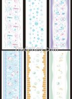 Various colored Cartoon embossed PE film for sanitary napkin, diapers