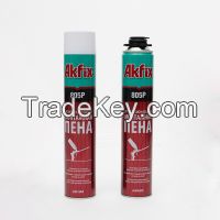 Best selling750ML spray polyurethane PU FOAM adhesive