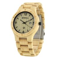 High Quality Waterproof Mechanical Wooden Watches For Men