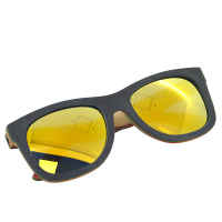 New Fashion UV Resistant Polarized Wooden Sunglasses