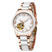 Oem Logo New Design Mechanical Analog Lady Watch for Collection