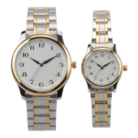 Supply High Quality Stainless Steel Quartz Back Couple Watch