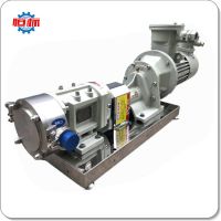 3RP high efficiency positive displacement stainless steel rotor small vibration and low noise sanitary lobe pump