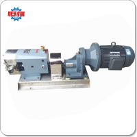 3RP high efficiency positive displacement stainless steel small vibration low noise milk transfer rotary pump