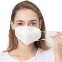 Non-woven anti dust mask folding nonwoven KN95 fashion disposable custom n95 face mask