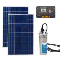 ECO-WORTHY 24V Solar Panel Deep Water Well Pump S/Steel Submersible Pu