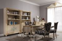 Luxury Classic Modelled After an Antique Living Room Furniture Bookcase chairs table