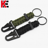 Outdoor paracord keychain can be used as gifts and hand gifts