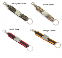 Fishing Multi-functional  Tools Bait Hook  paracord survival keychain