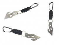 Men  Military Digital Sport Outdoor Practical Survival  paracord keychain