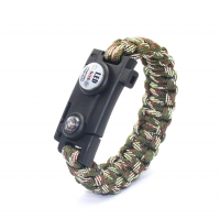 EMAK fashion, easy to carry 250paracord multi-function outdoor  bracelet