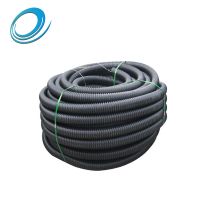 HDPE carbon spiral corrugated pipe electrical cable protection pipe