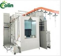 powder coating booth cabin chamber line system