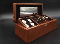 high quality customized wooden  jewelry storage boxes &cases
