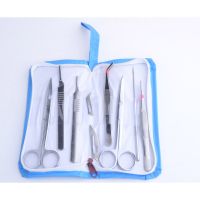 Stainless Steel Dissecting Kit including 7 Tools