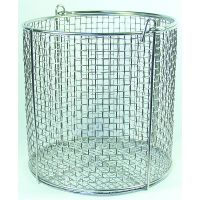 Stainless Steel Lab Round Wire Basket with Handle for Pipettes