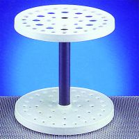 PP Rotary Pipette Stand Lab Pipette Rack Holder